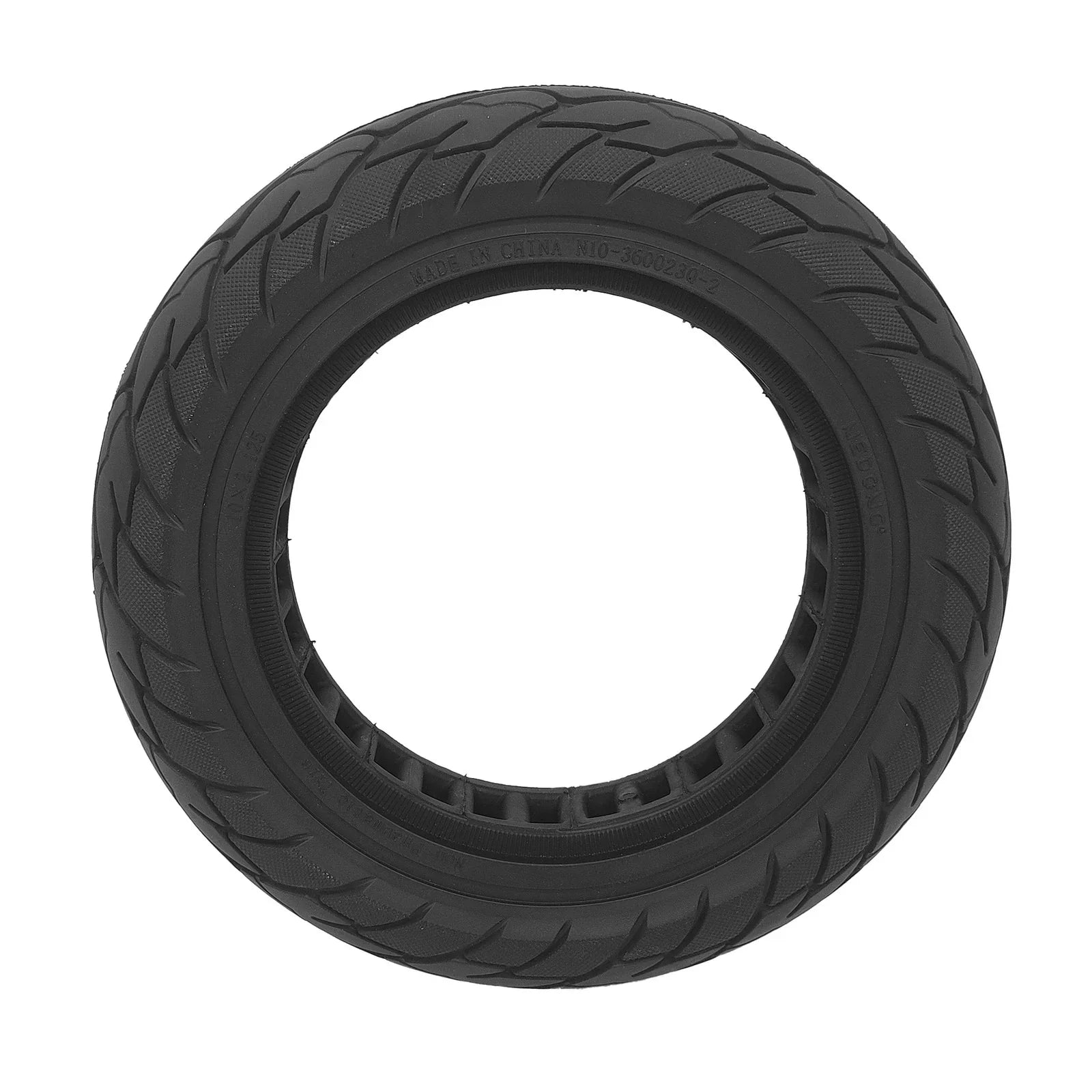 10x2.125 E-Scooter Vollgummi Reifen Schwarz
