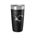 Canyon Lake Map Tumbler Travel Mug Insulated Laser Engraved Coffee Cup Arizona 20 oz