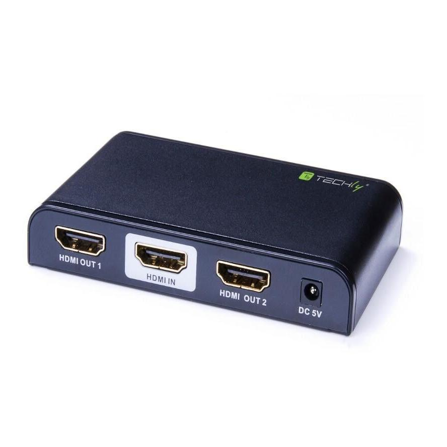 TECHLY SPLITTER AV HDMI 2.0 1/2 ULTRA HD 4KX2K 3D IDATA HDMI2-4K2 (IDATA-HDMI2-4K2)