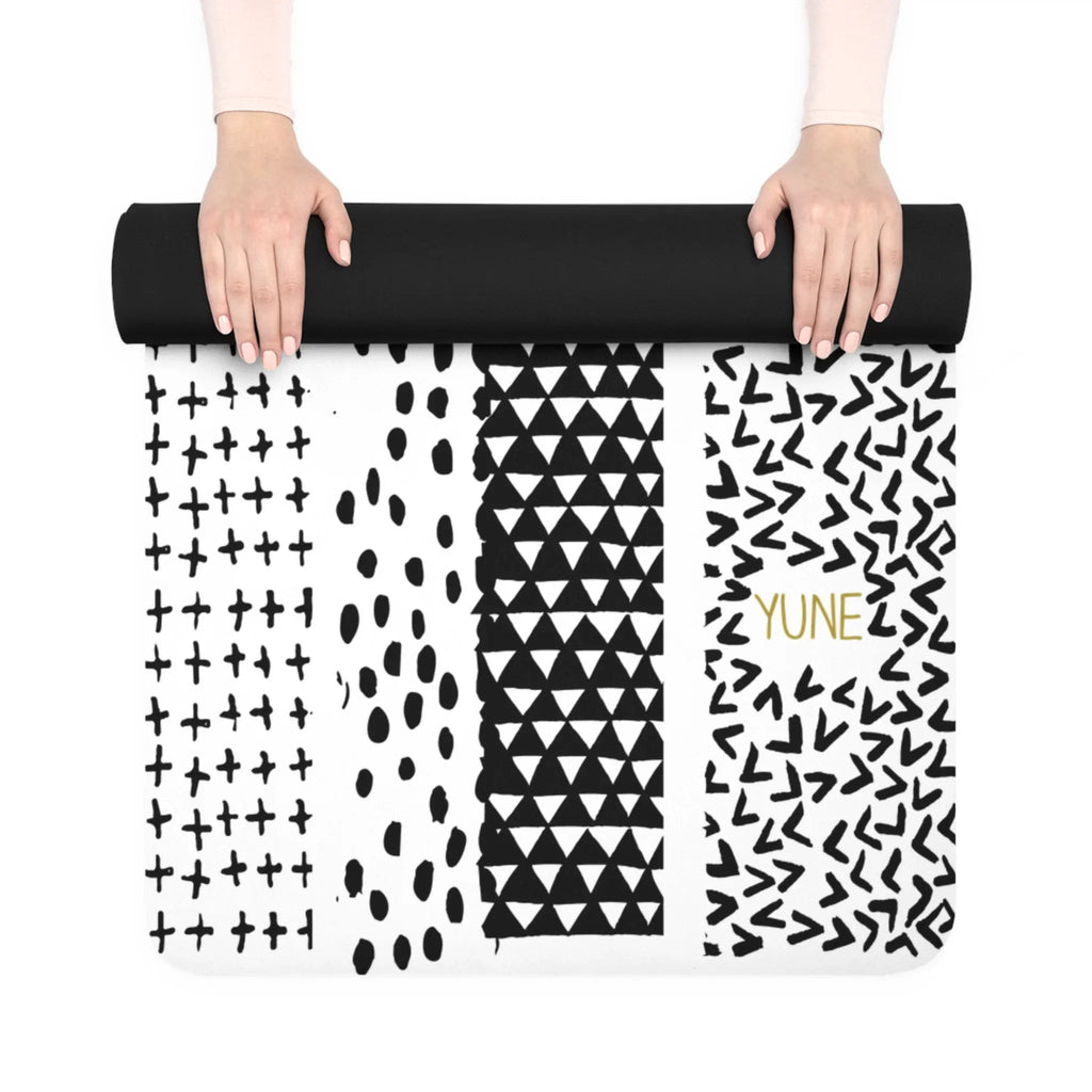Natural Rubber Yoga Mat – 3mm Eco-Friendly, Non-Slip Mat for Hot Yoga, Pilates & Daily Practice | Jagger | Yune Yoga