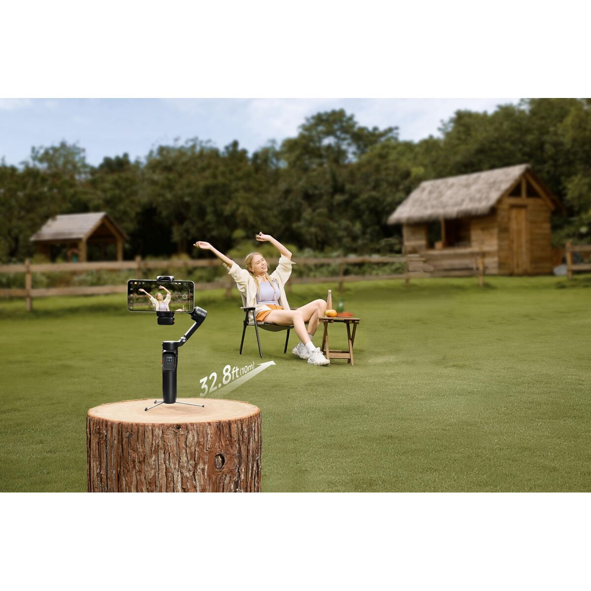 Camera Stabiliser for Smartphone Hohem HPG-V3U BLK