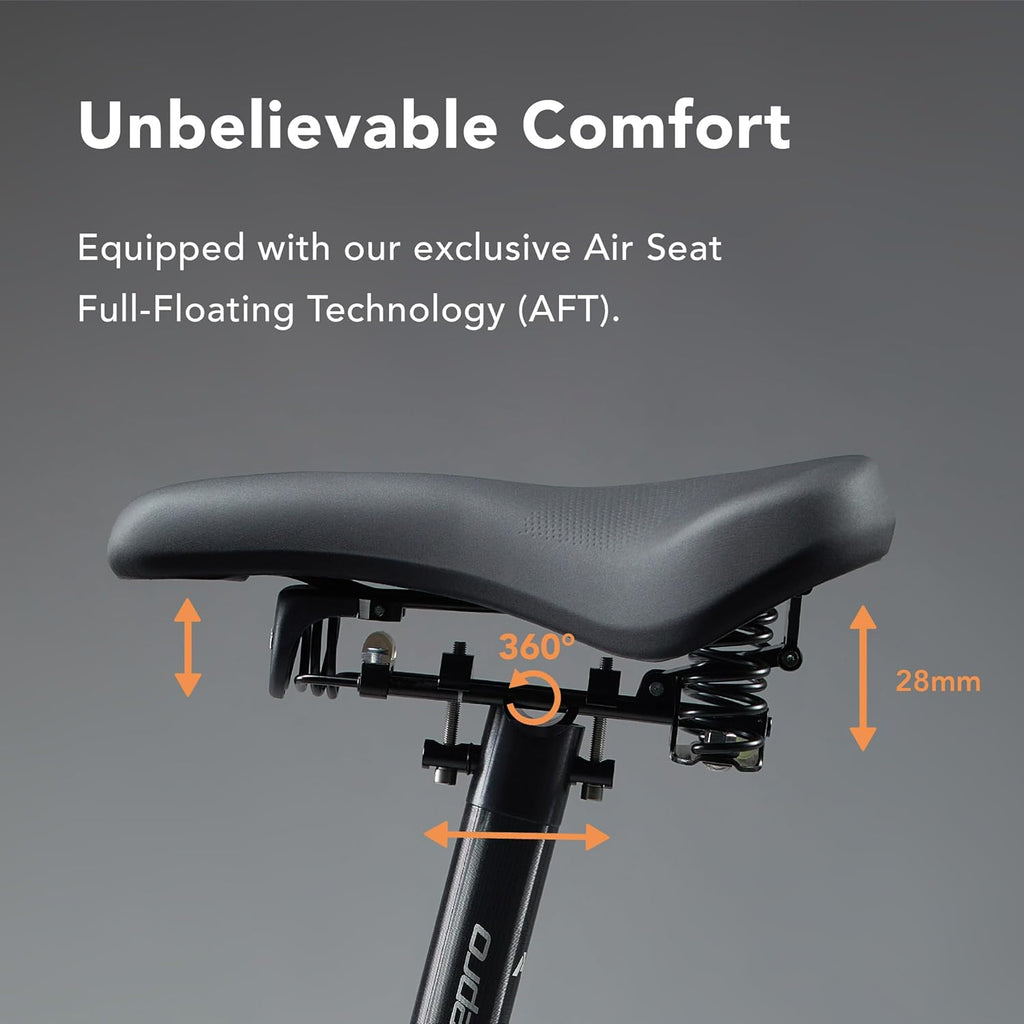 Air Seat 1 AFT Feder-Sattel – Komfortabler breiter Sattel