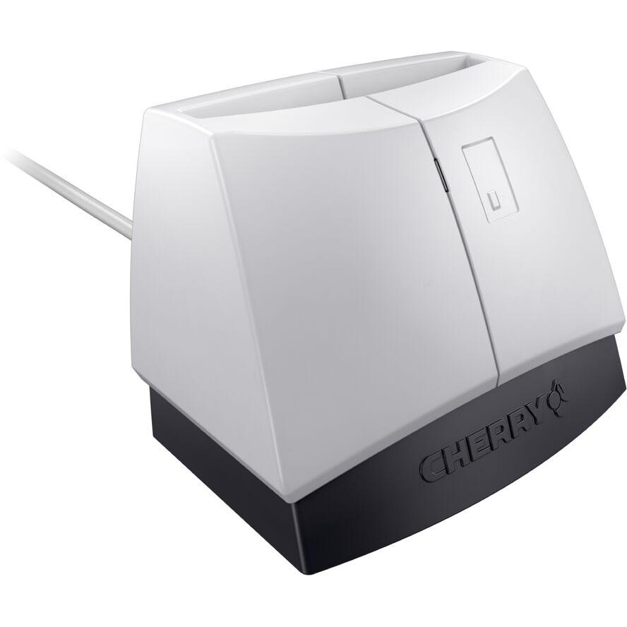 CHERRY SmartTerminal ST-1144 čítačka čipových kariet USB 2.0 Čierna, Šedá (ST-1144UB)