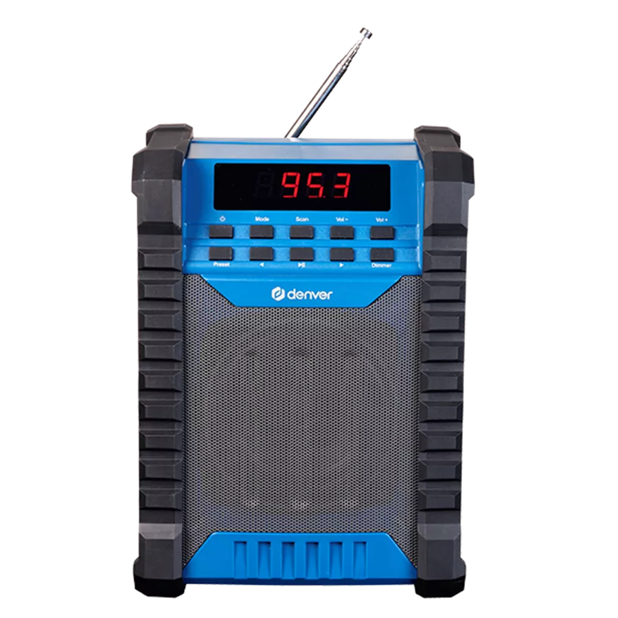 Stavební rádio Denver WRB-60 FM, BT, IP54 (WRB-60)