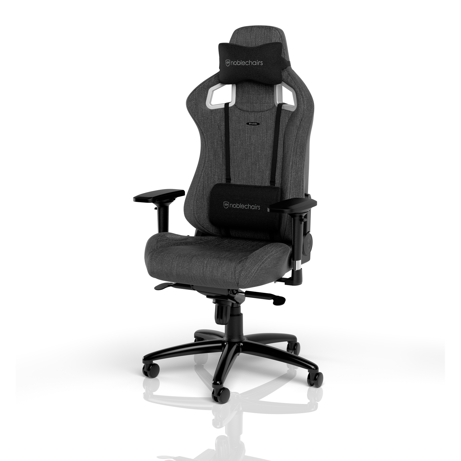 Noblechairs EPIC TX гейминг стол от плат, антрацит (NBL-EPC-TX-ATC)