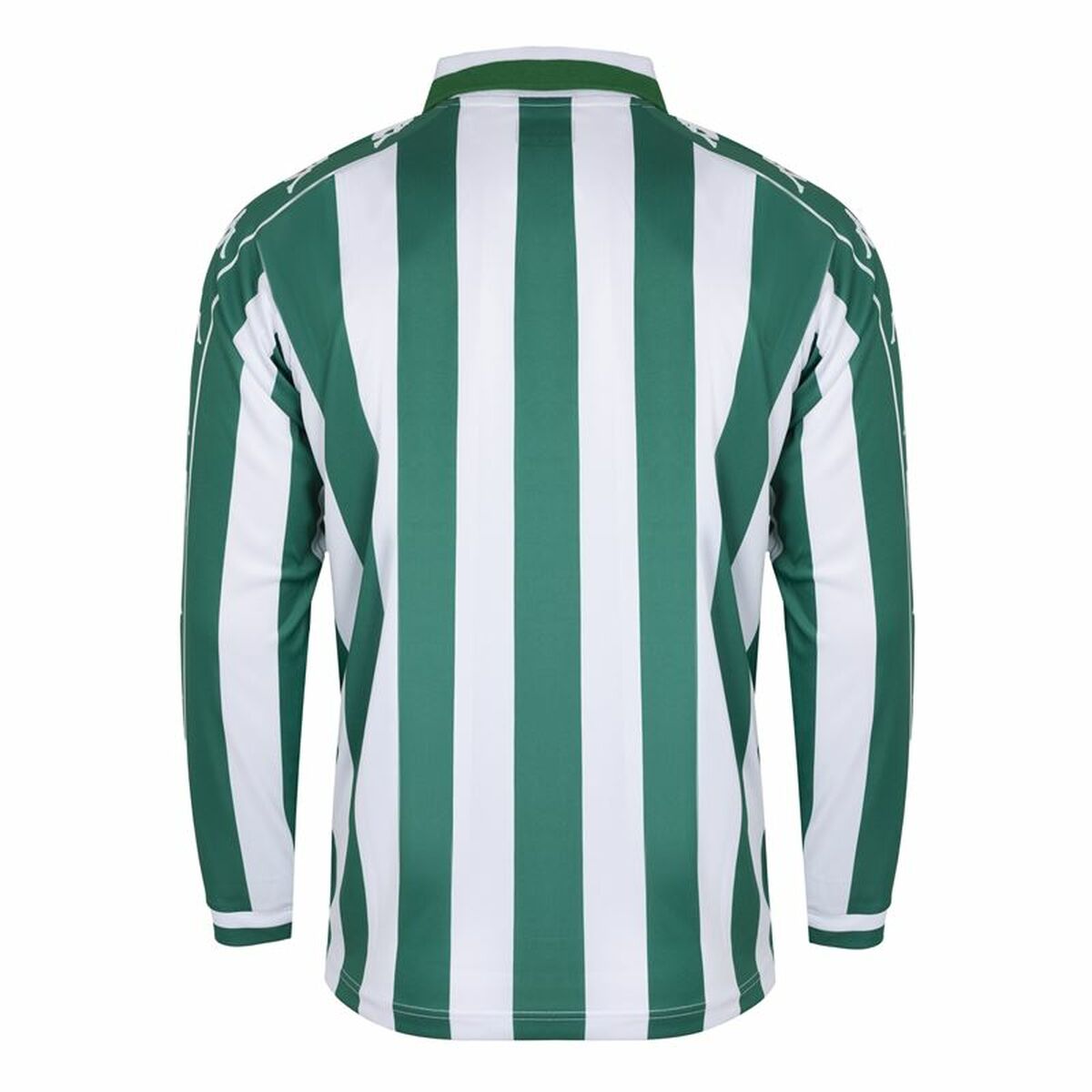 Men's Short-sleeved Football Shirt Kappa Onso White Green