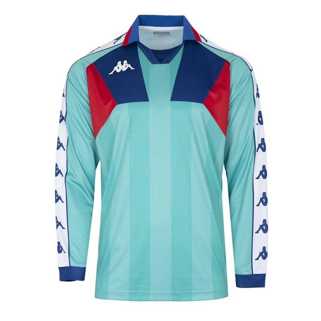 Men's Short-sleeved Football Shirt Kappa Amario Blue Red