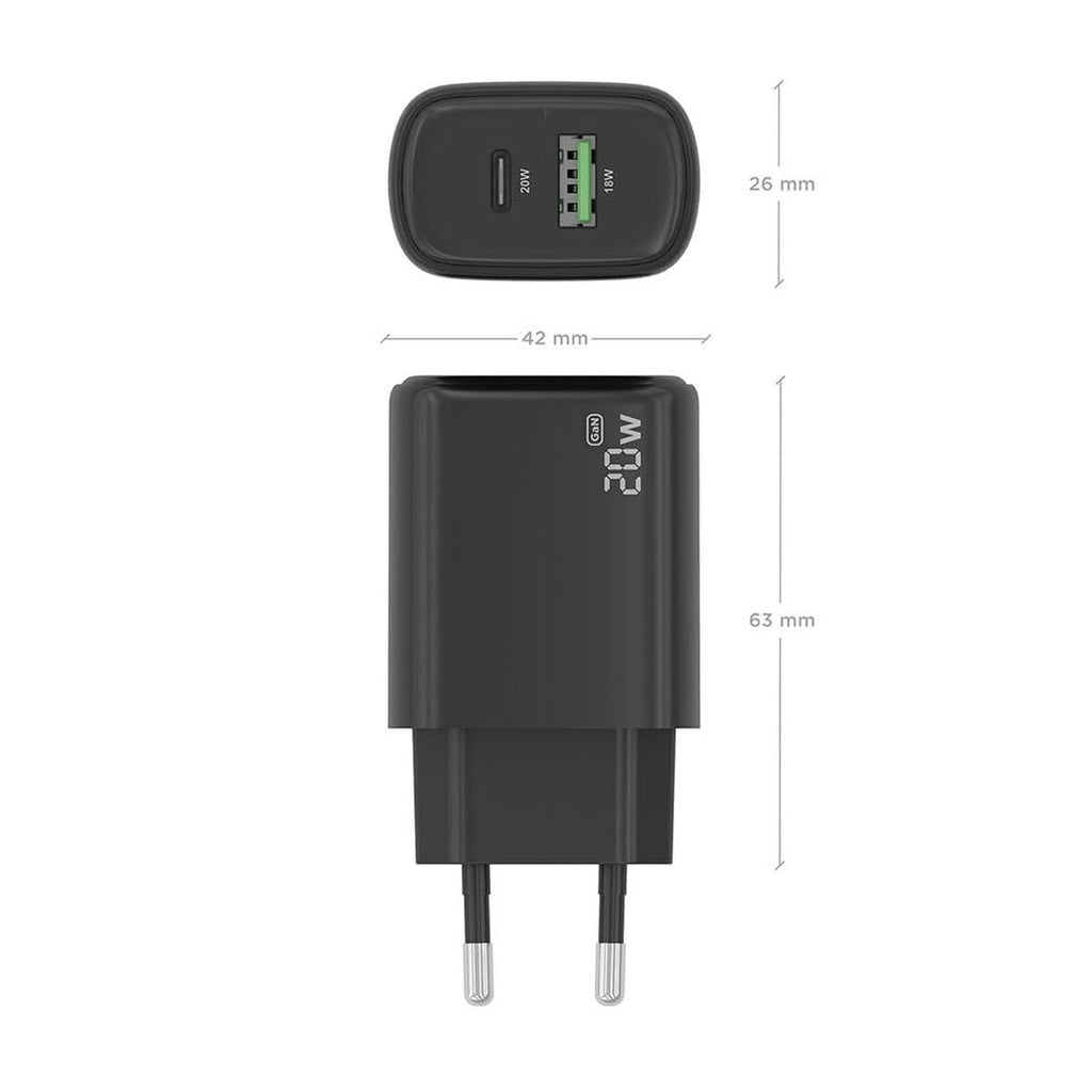 Wall Charger Aisens A110-0910 Black 20 W