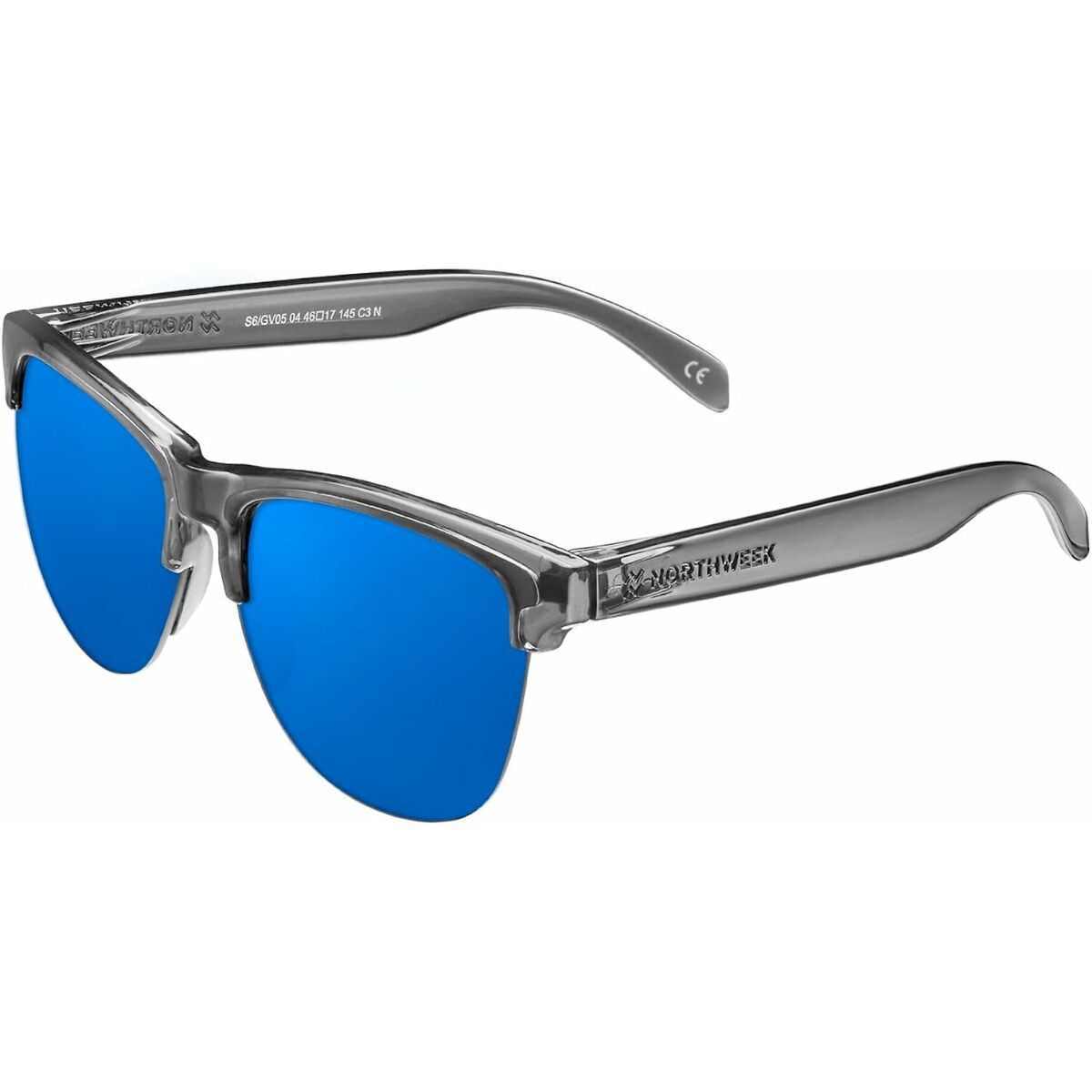 Unisex Sunglasses Northweek Gravity Grey Transparent Ø 48 mm