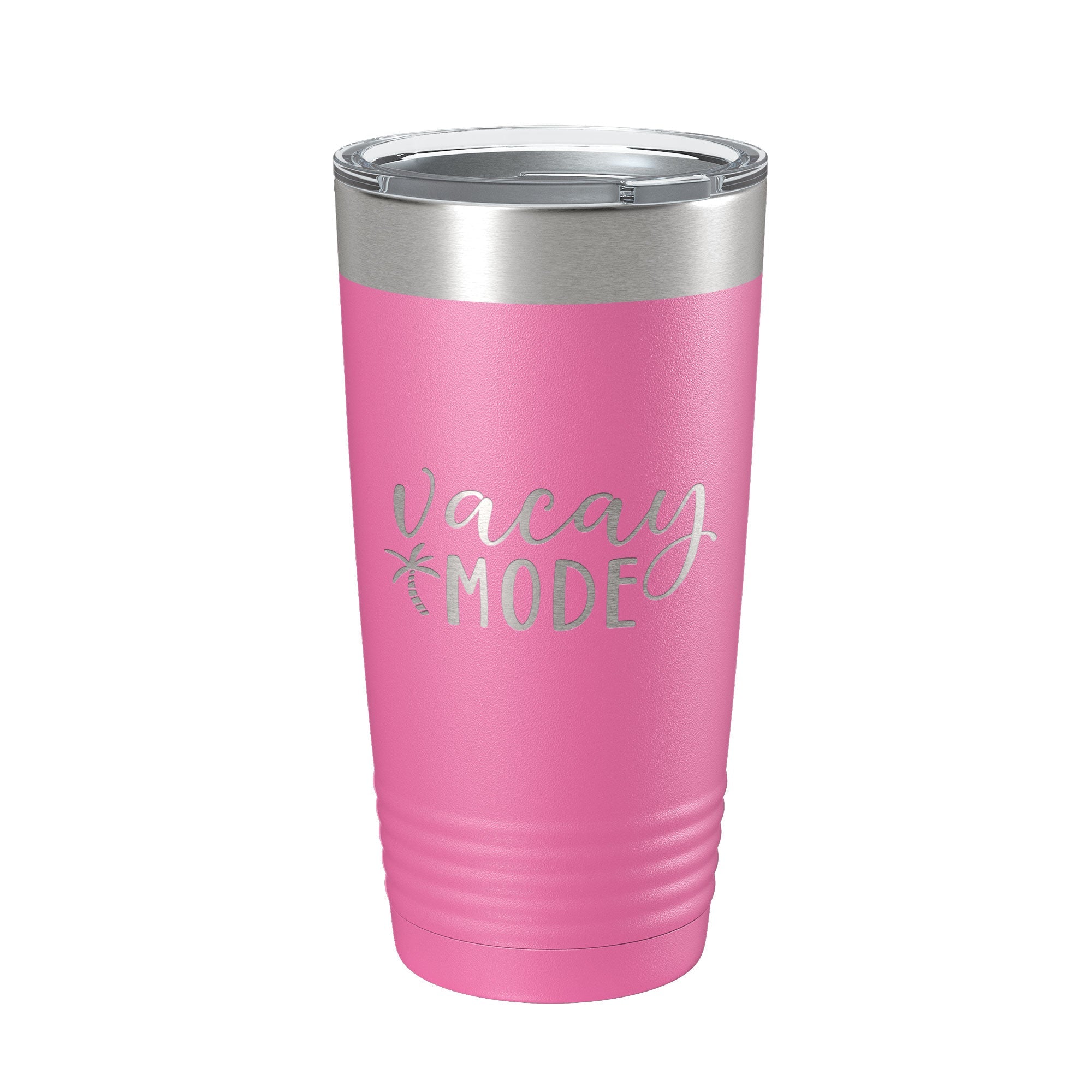 Vacay Mode Tumbler Vacation Travel Mug Trip Gift Insulated Laser Engraved Coffee Cup 20 oz