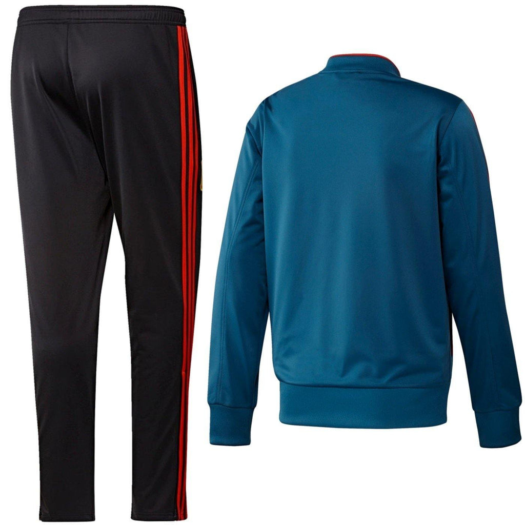 Spain Players Training Bench Soccer Tracksuit 2018/19 - Adidas