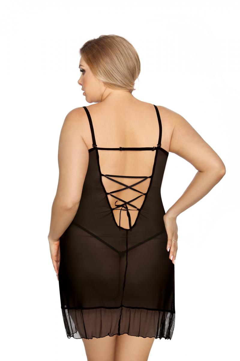 black chemise AA052178 - 5XL/6XL