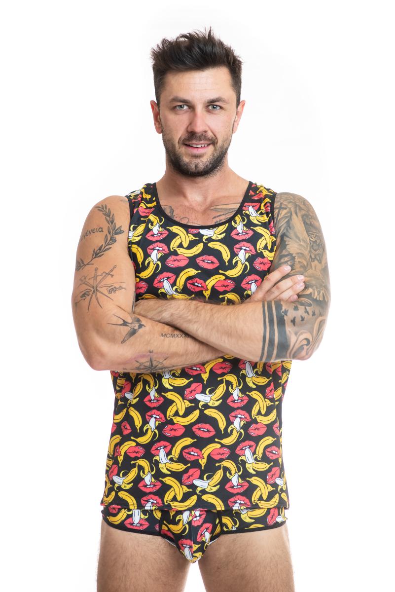 Men Tank Top 053693 Banana - 3XL