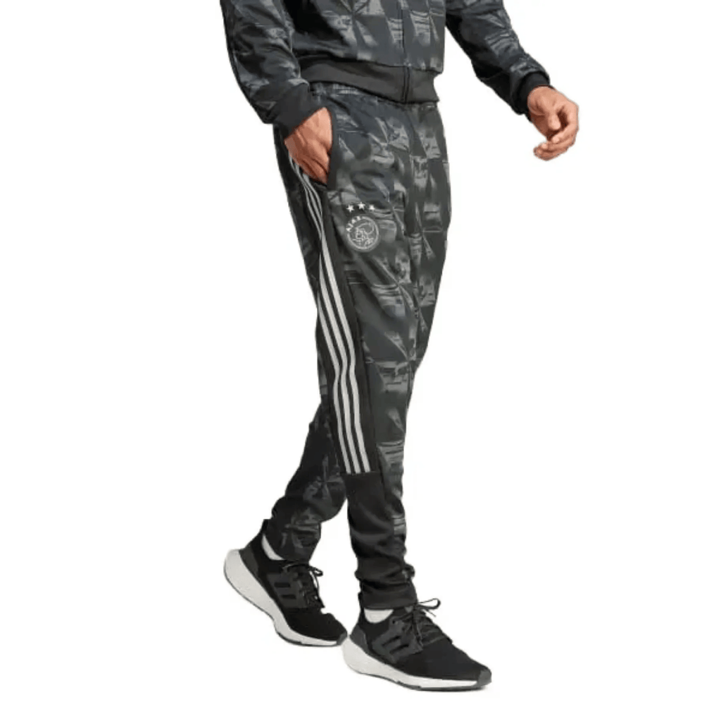 Ajax Amsterdam silver training presentation Soccer tracksuit 2023/24 - Adidas