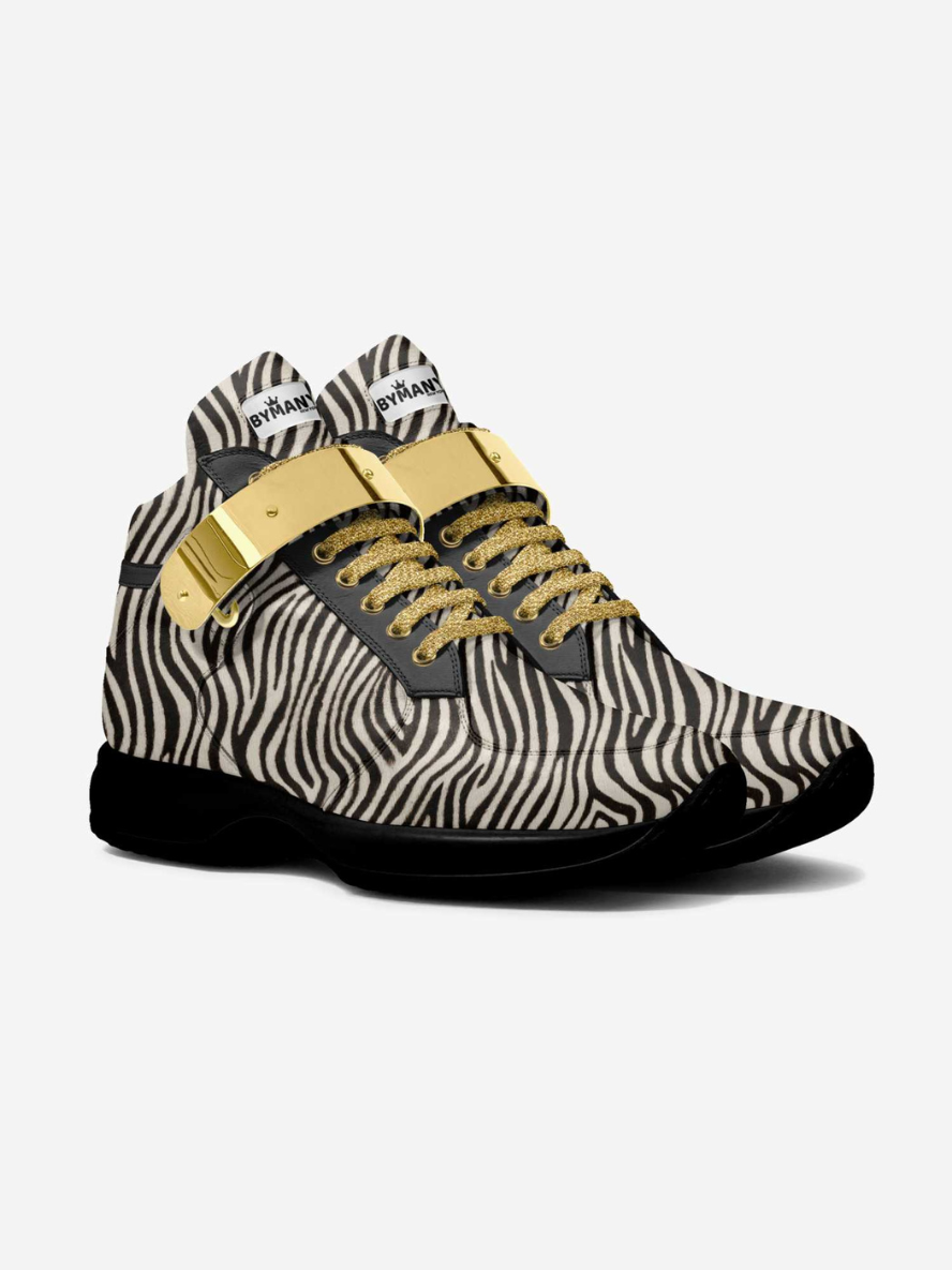 BYMANYC ® NYC Seaport Chic: Vegan Sneakers with Avant-Garde Edge