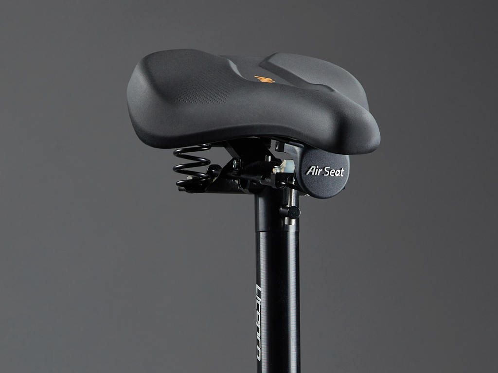 Air Seat 1 AFT Feder-Sattel – Komfortabler breiter Sattel