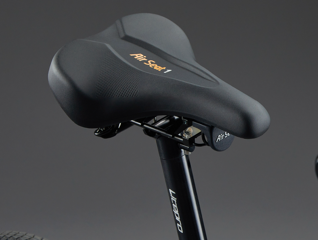 Air Seat 1 AFT Feder-Sattel – Komfortabler breiter Sattel