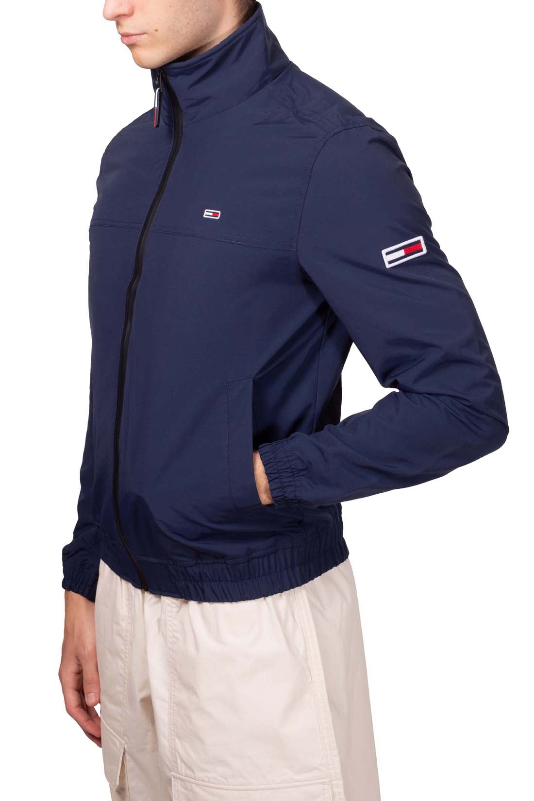 TOMMY JEANS - Bomber uomo regular con patch logo  - Taglia S