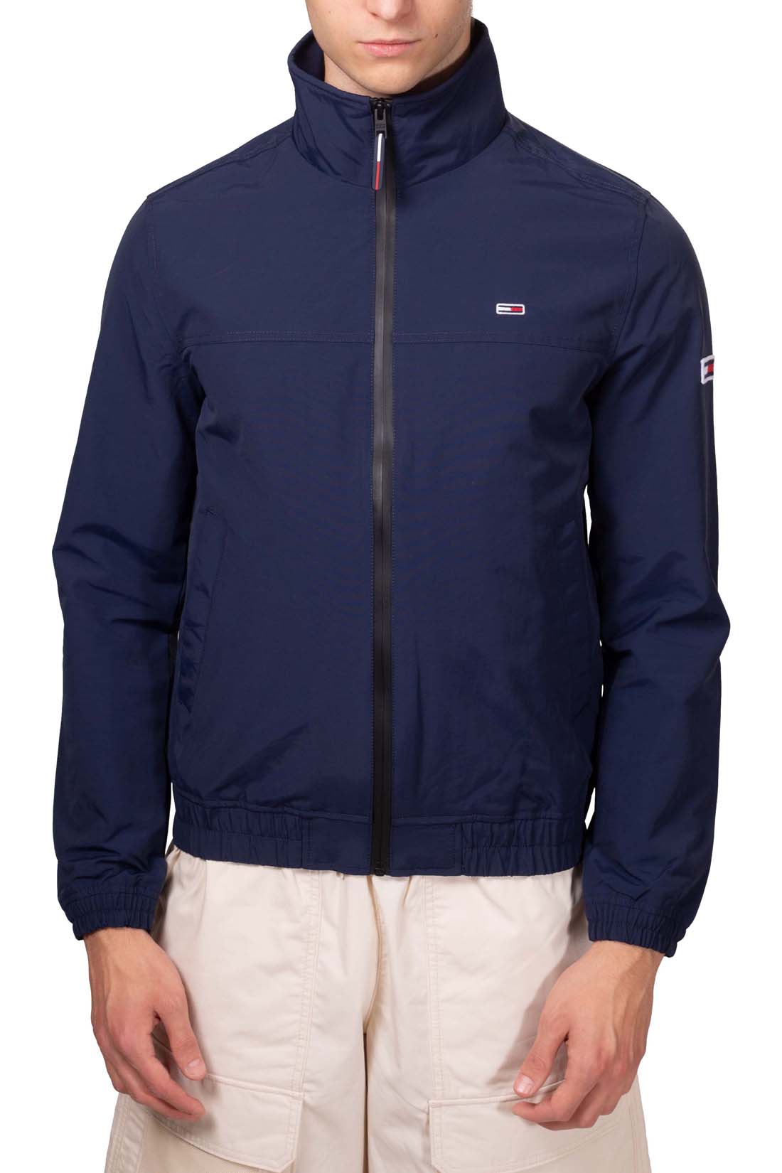 TOMMY JEANS - Bomber uomo regular con patch logo  - Taglia S