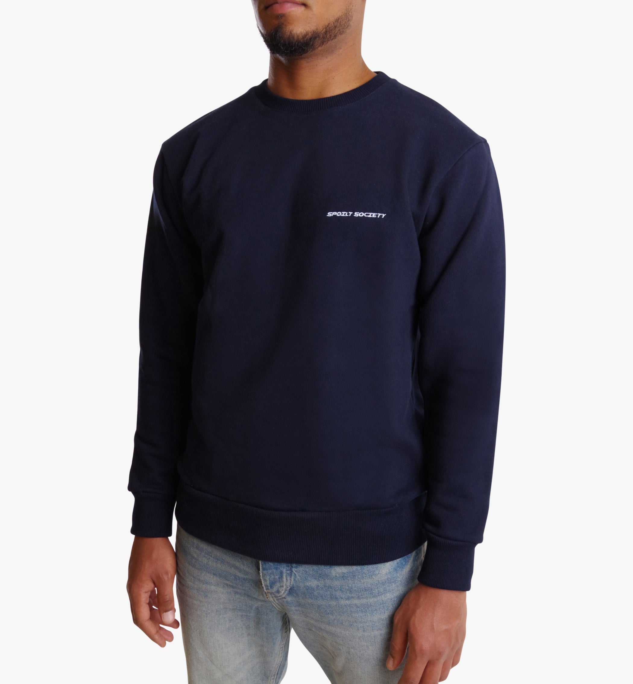 Crewneck Basic Dark Blue