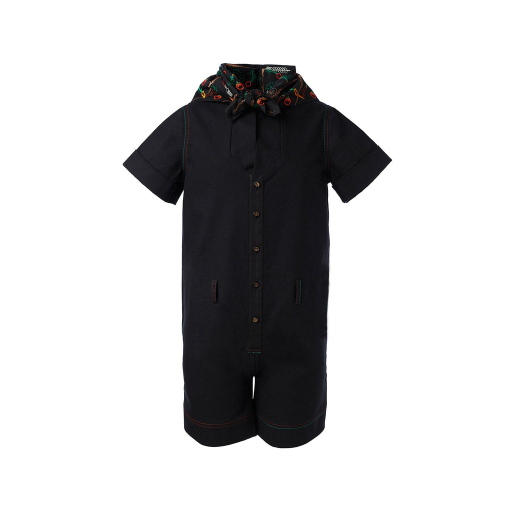 Playsuit with Cape