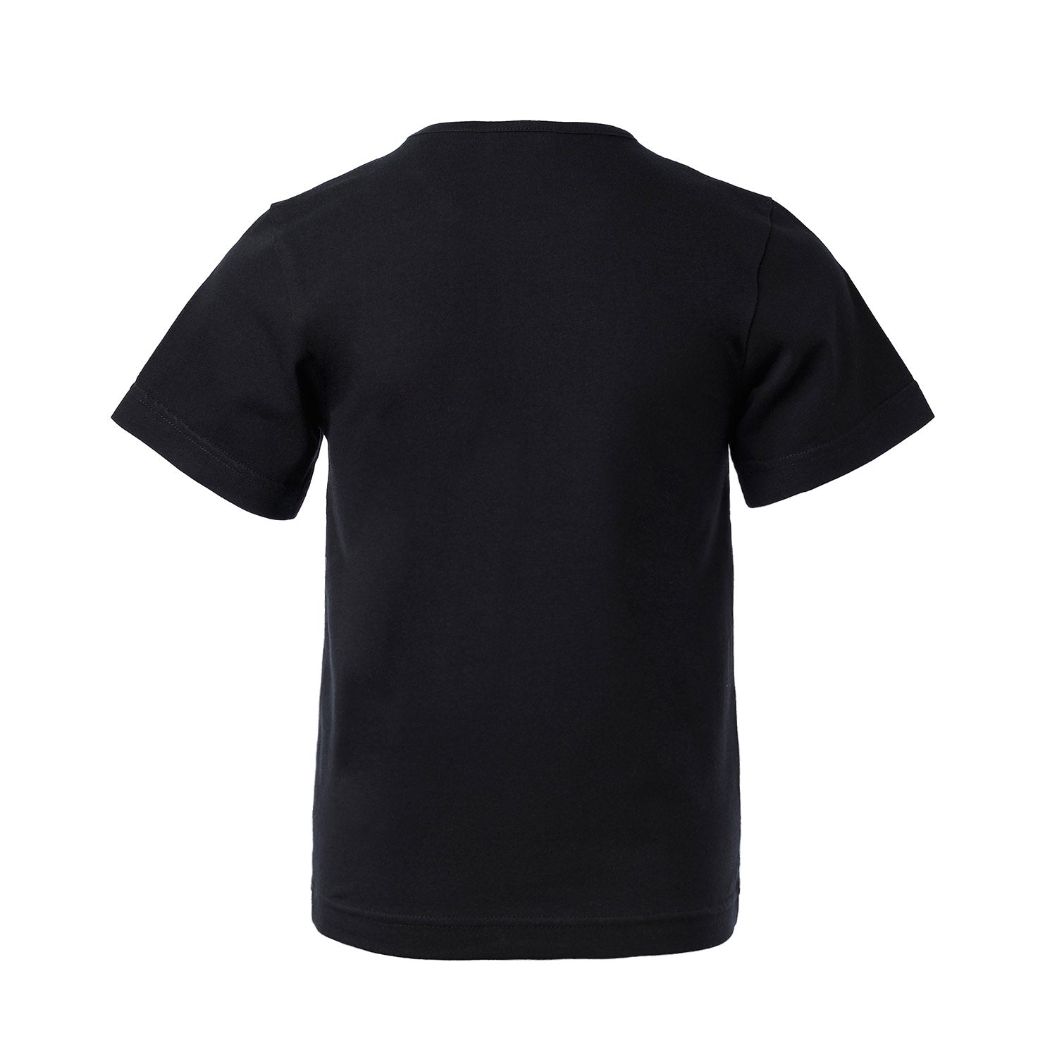 Short Sleeve Black T-Shirt with Tractor Print