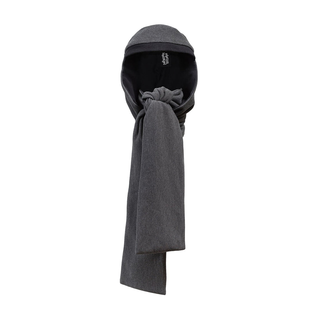 Grey Scarf-Hat