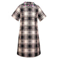 Tartan Peter Pan Collar Dress For Girls