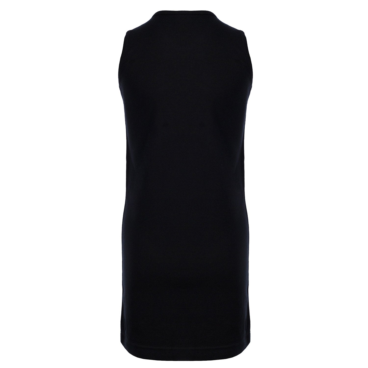 Black T-Shirt Dress with Rice Paddy