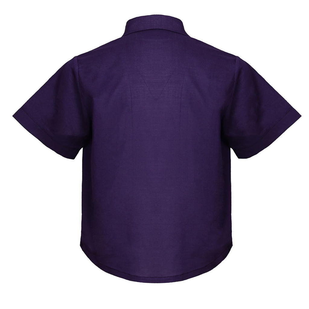 Kids Short-sleeved Shirt in Purple