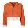 Orange Bomber Jacket for Kids
