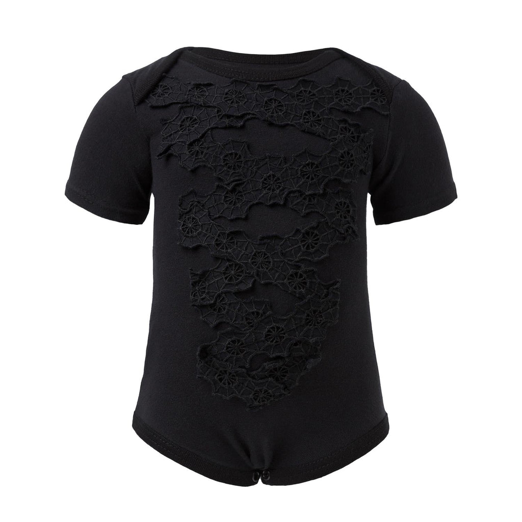 Baby Girl Onesie with Spiderweb Lace