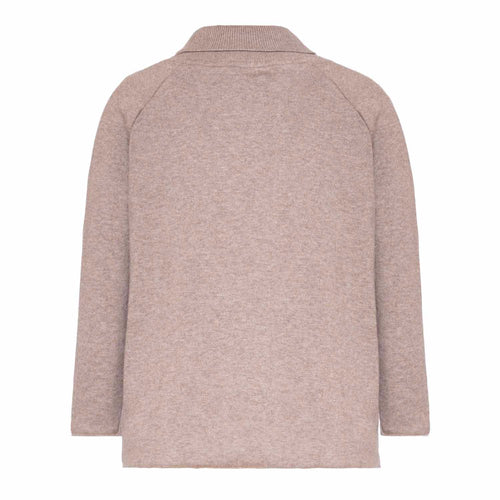 Beige Knitted Kids Sweater