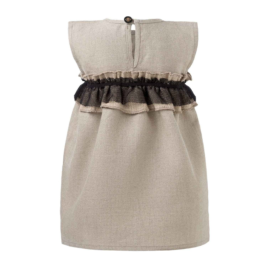 Linen Dress for Baby Girl