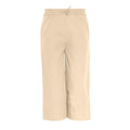 Beige Cotton Pants