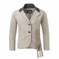Kids' Linen Jacket with Hemp Sash