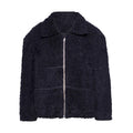 Black Faux Fur Jacket