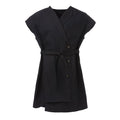 Black Wrap Dress