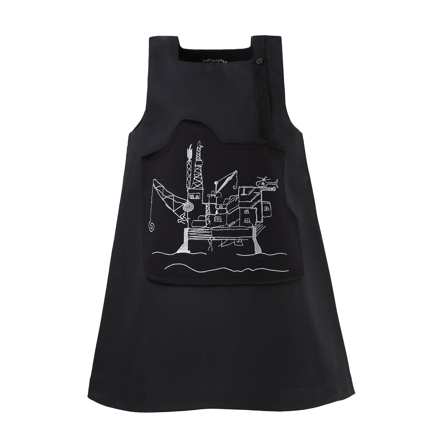 Black Trapeze Dress