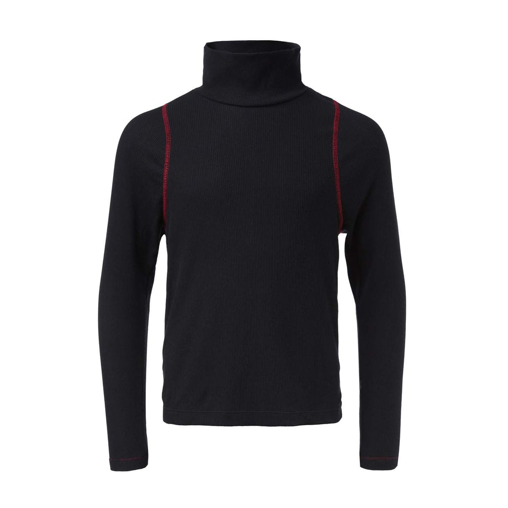Kids' Black Turtleneck Top