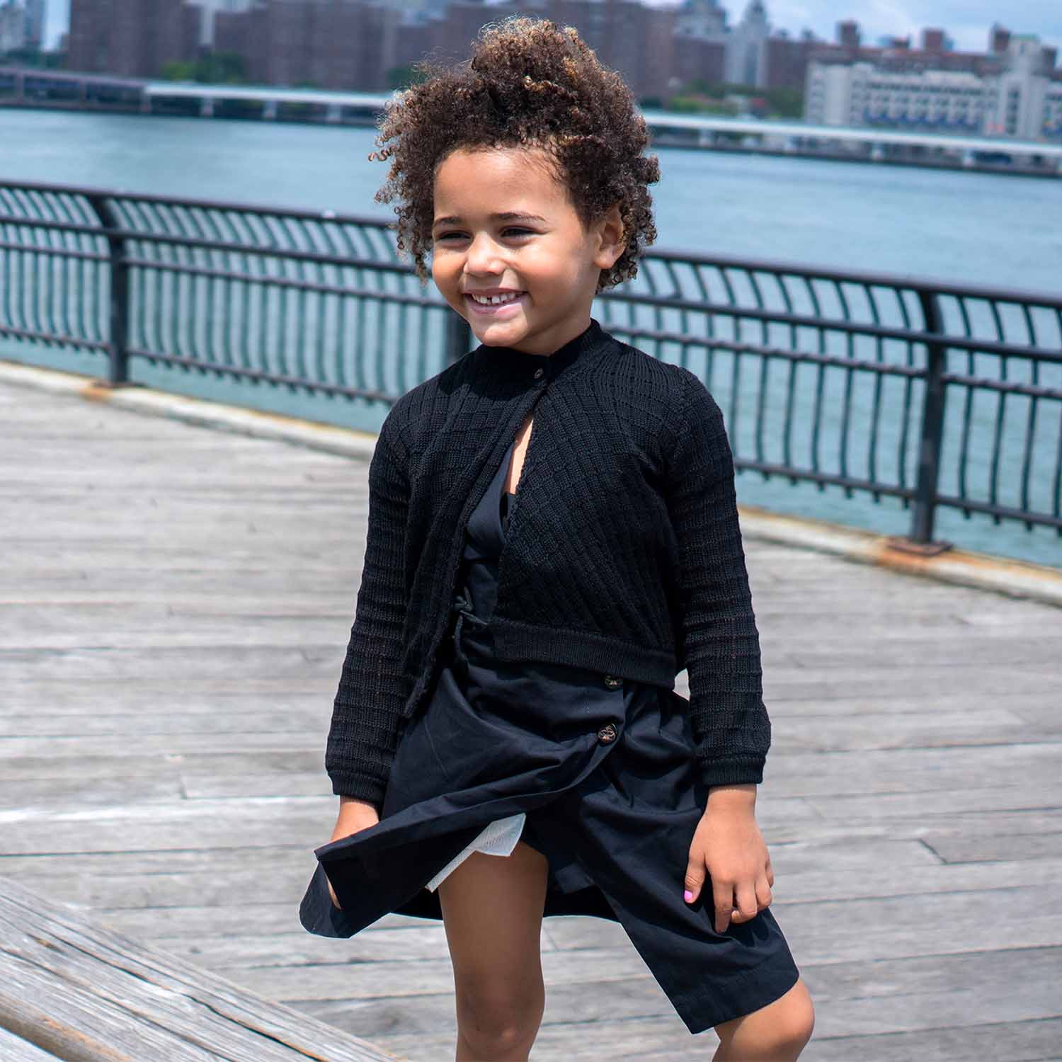 Black Summer Cardigan