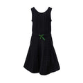 Black Cable Knit Dress for Girls