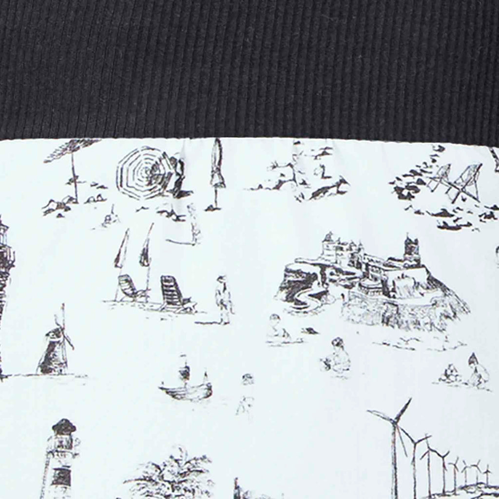 Baby Dress with Vintage  Print
