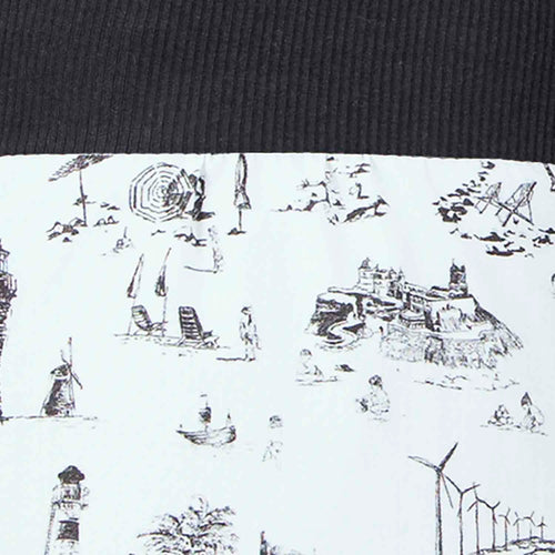 Baby Dress with Vintage  Print