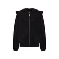 Knitted Kids Hoodie in Black