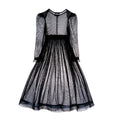 Girls Black Tulle Dress