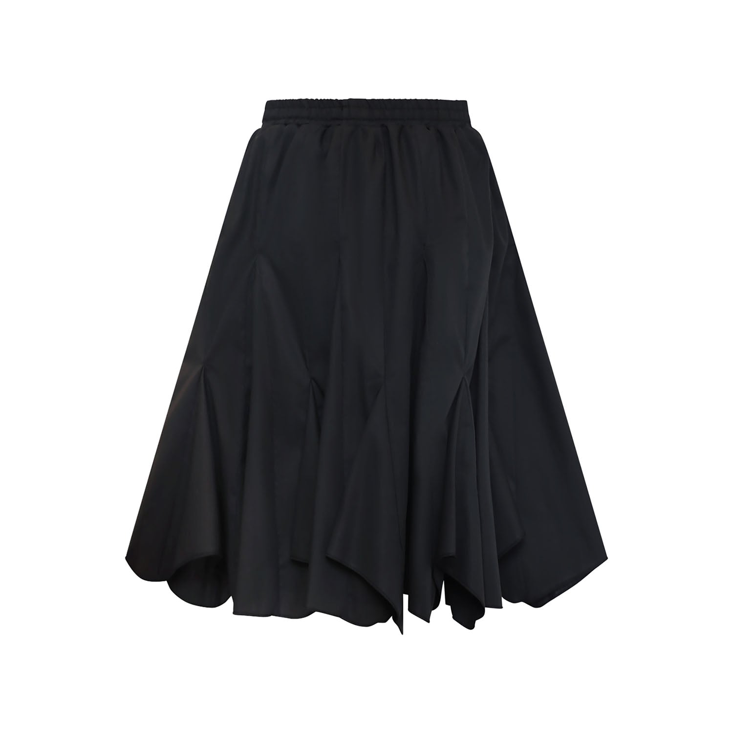 Zero Waste Black Flare Skirt