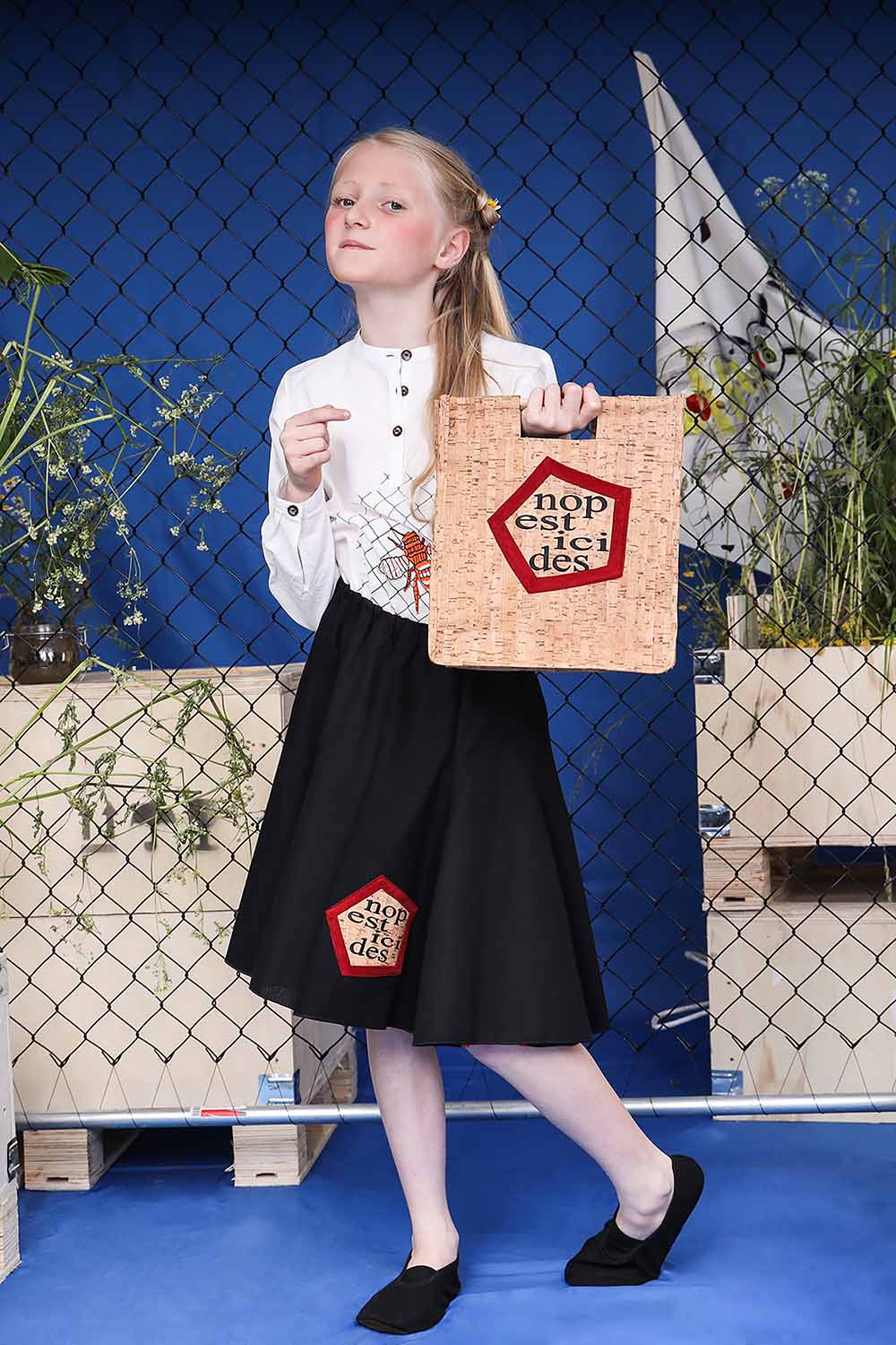 Black Circle Skirt