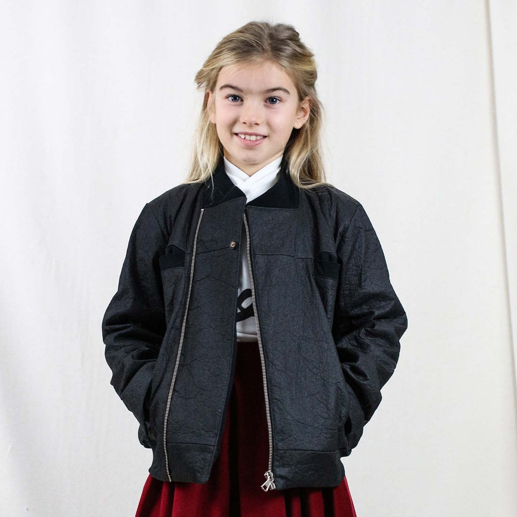 EXCLUSIVE Pinatex Vegan Bomber Made-to-Order