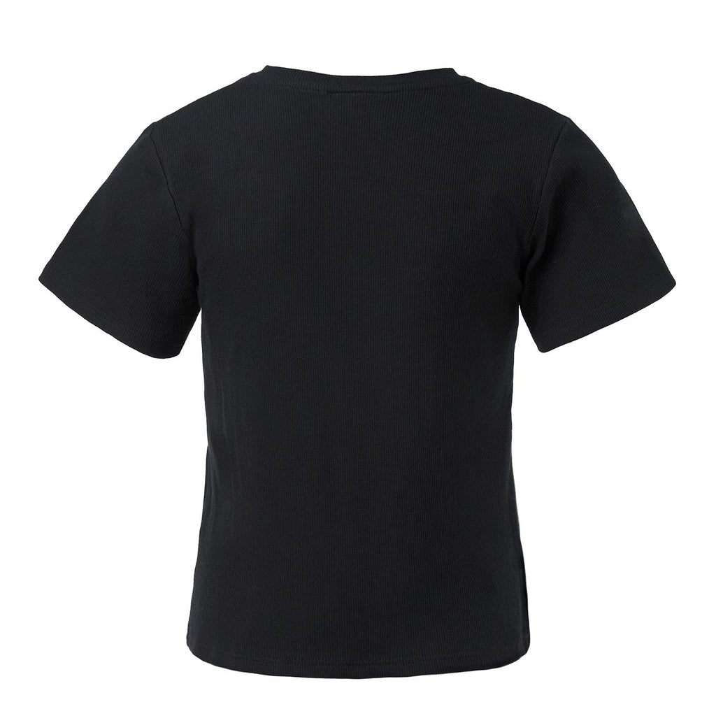 V-Neck Fine Jersey Top